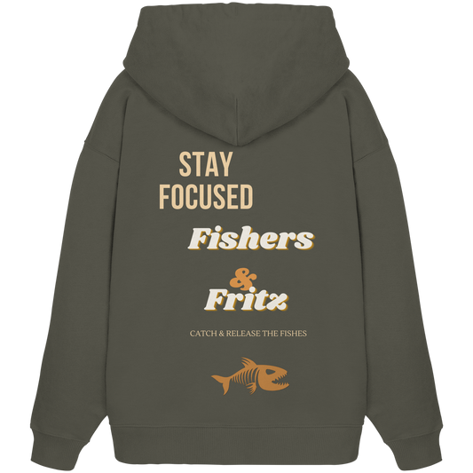 Oversize Hoodie Stay Focused F&F (weitere Farben verfügbar)